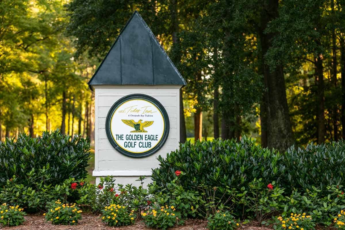 Golden Eagle Golf Club Entrance